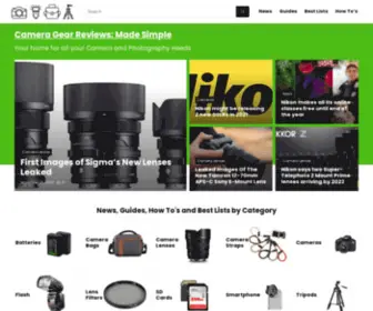 Camera-Gear-Reviews.com(Camera Gear Reviews) Screenshot