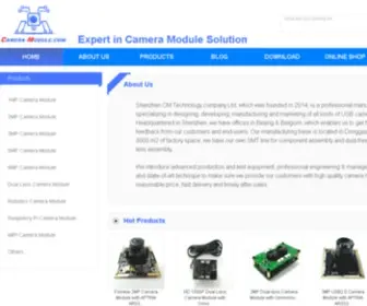 Camera-Module.com(Shenzhen CM Technology company Ltd) Screenshot