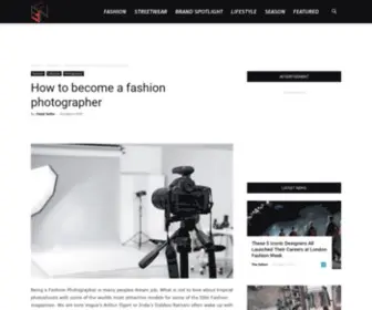Camera-Shop.co.uk(Being a Fashion Photographer) Screenshot