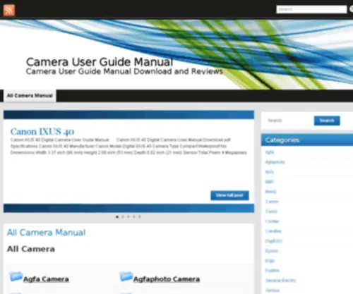 Camera-Usermanual.com(All Camera Manual) Screenshot