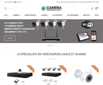 Camera-Videosurveillance.fr(Le spécialiste de la vidéo surveillance et de l'alarme) Screenshot