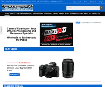 Camera-Warehouse.co.za(Your one stop online shop) Screenshot
