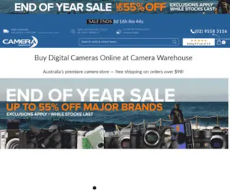 Camera-Warehouse.com.au(Camera Warehouse) Screenshot