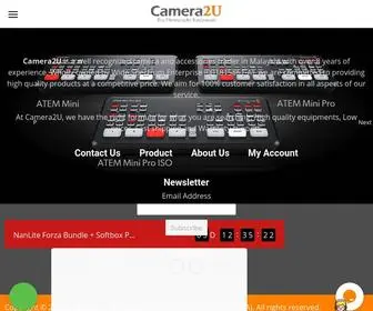 Camera2U.com.my(Top Photography Equipments Malaysia) Screenshot