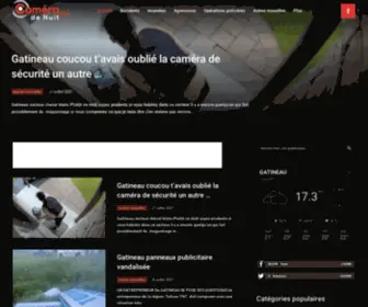 Cameradenuit.ca(Caméra de nuit) Screenshot