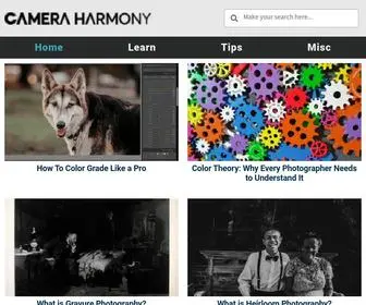 Cameraharmony.com(Your Guide to Digital Photography) Screenshot