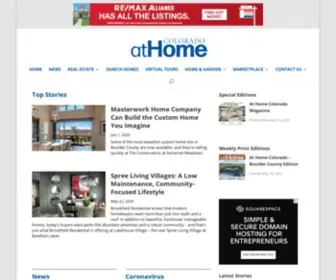 Camerahomes.com(Real Estate and Home News for Boulder County and Northern Colorado) Screenshot