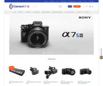 Camerakit.ie(Professional Broadcast Sales & Hire) Screenshot