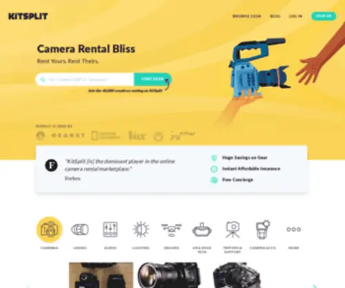 Cameralends.com(Camera Rental) Screenshot