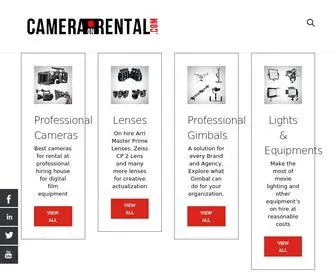 Cameraonrental.com(Digital Cameras on Rent) Screenshot