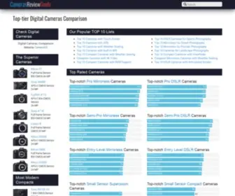 Camerasreviewguide.us(Top-tier Digital Cameras Comparison) Screenshot