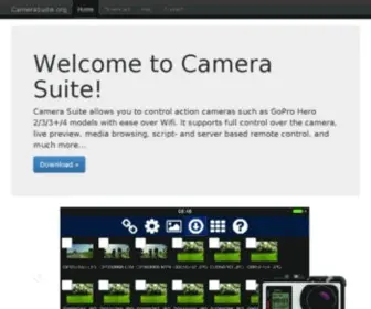 Camerasuite.org(Camera Suite) Screenshot