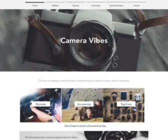 Cameravibes.com(Camera Vibes) Screenshot