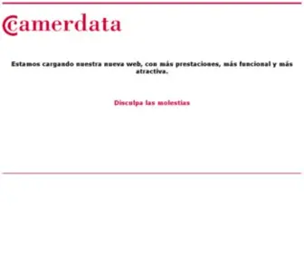 Camerdata.es(Metatags.title) Screenshot