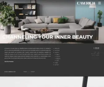 Camerichusa.com(Modern Furniture Design for Contemporary Interiors) Screenshot