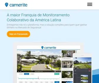 Camerite.com(Plataforma de monitoramento Colaborativo em Nuvem) Screenshot