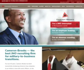 Cameron-Brooks.com(Junior Military Officer) Screenshot