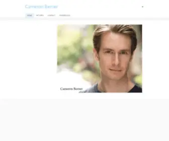 Cameronberner.com(Cameron Berner) Screenshot