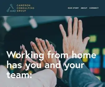 Cameronconsultinggroup.com(Cameron Consulting Group) Screenshot