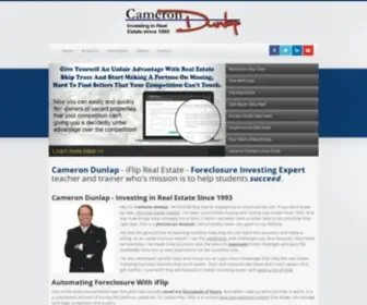 Camerondunlap.com(Cameron Dunlap) Screenshot