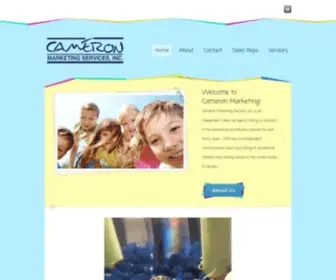 Cameronmarketing.com(Cameron Marketing Services) Screenshot