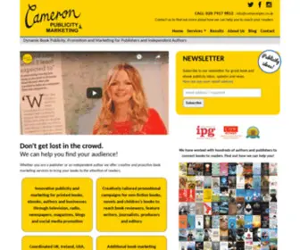 Cameronpm.co.uk(Cameron Publicity & Marketing) Screenshot