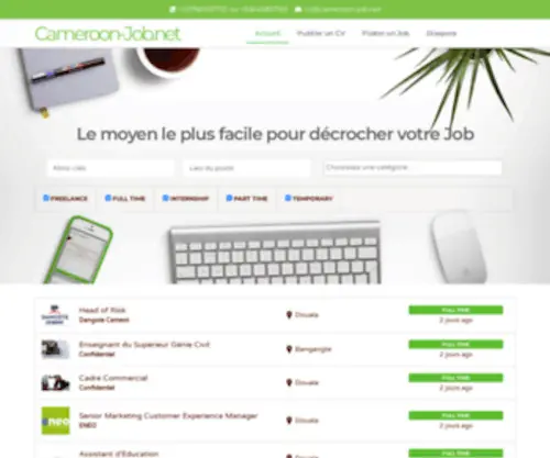 Cameroon-Job.net(Cameroon Job) Screenshot