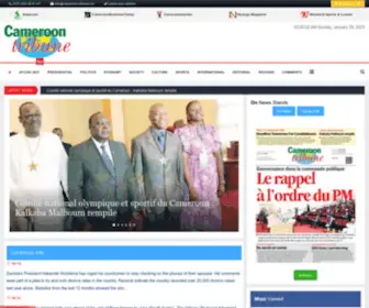 Cameroon-Tribune.cm(Actualités au cameroun) Screenshot