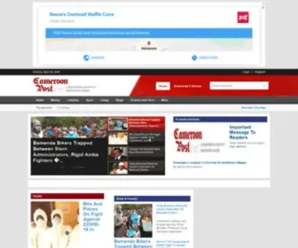 Cameroonpostline.com(News) Screenshot
