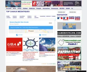 Camerounlink.net(CAMEROUN LINK) Screenshot