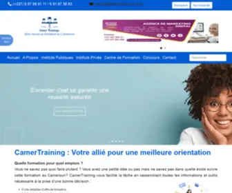 Camertrainings.com(Accueil) Screenshot