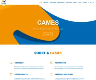 Camesbrasil.com.br(CAMES) Screenshot