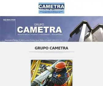 Cametra.com.br(Página Inicial) Screenshot