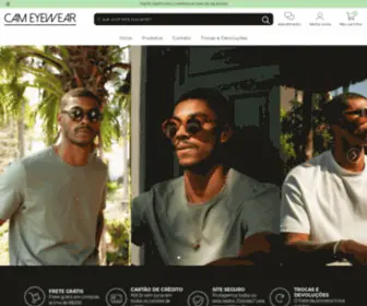 Cameyewear.com.br(Loja online de CAM EYEWEAR) Screenshot