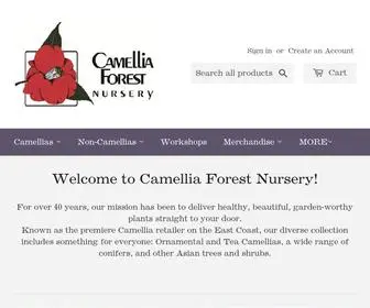 Camforest.com(Camellia Forest Nursery Camellia Forest Nursery) Screenshot