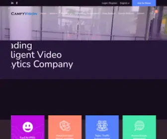 Camfyvision.com(AI driven Leading Video Analytics Company) Screenshot