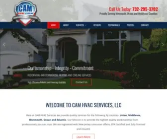 Camheatingandair.com(HVAC Services) Screenshot