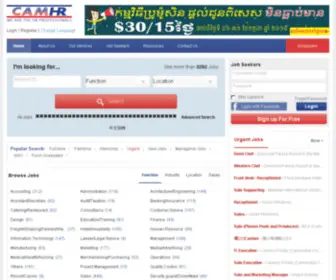 Camhr.com.kh(Cambodia Jobs) Screenshot