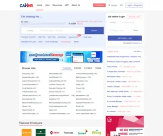Camhr.com(Cambodia Jobs) Screenshot