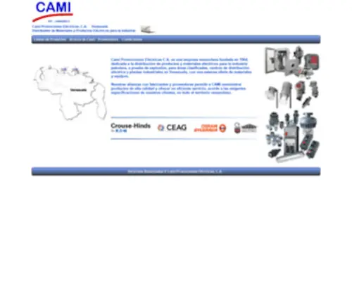 Cami.com.ve(Cami promociones eléctricas) Screenshot