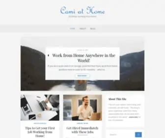 Camiathome.com(Cami at Home) Screenshot