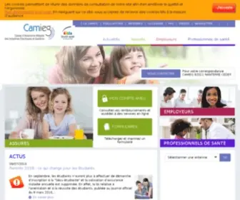 Camieg.fr(Sécurité sociale) Screenshot