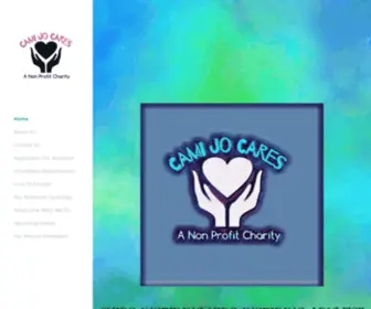 Camijocares.com(Cami Jo Cares) Screenshot