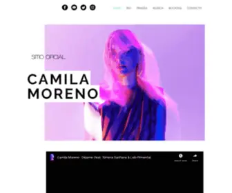 Camila-Moreno.com(Camila Moreno) Screenshot