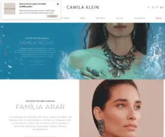 Camilaklein.com.br(Camila Klein) Screenshot