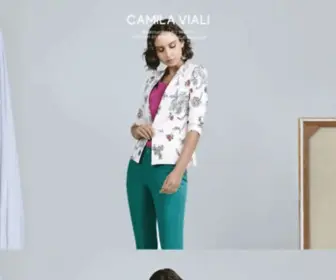 Camilaviali.com(Camila Viali) Screenshot