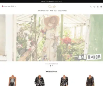 Camillawarehousesale.com.au(CAMILLA Warehouse Sale) Screenshot