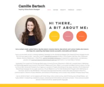 Camillebartsch.com(Camille Bartsch) Screenshot