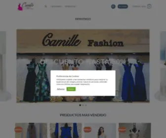 Camillefashionshop.com(Moda venda al mayor) Screenshot