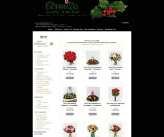 Camillefleuriste.com(Same Day Flower Delivery in by your FTD florist) Screenshot